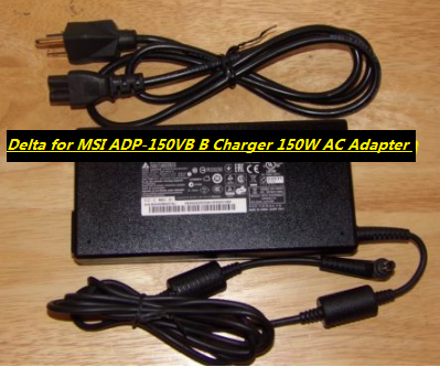 *Brand NEW*Genuine Delta for MSI ADP-150VB B Laptop Charger 150W AC Adapter Power Supply